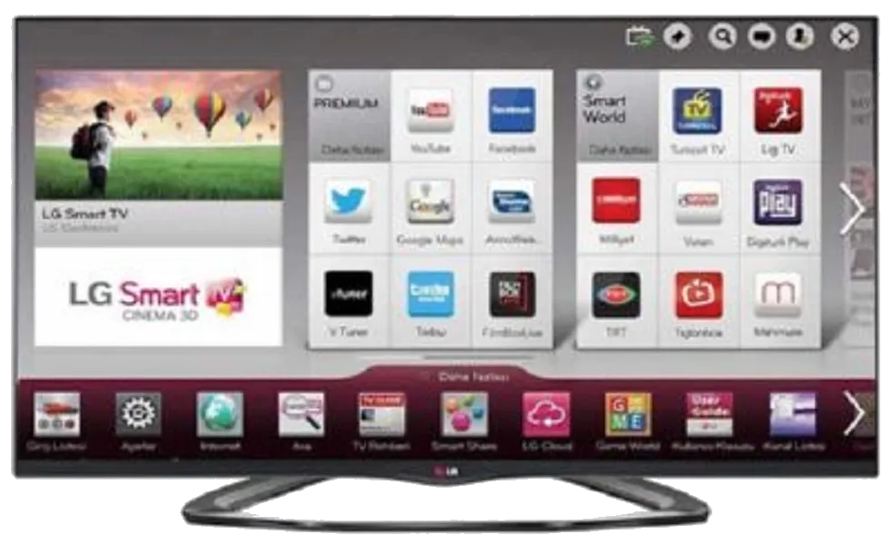 Прошивка блока управления LG 50LA660