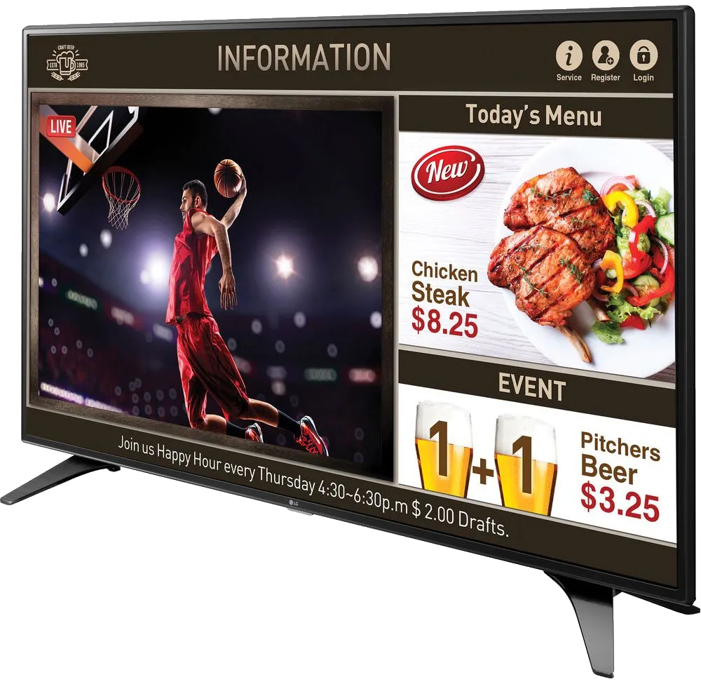 Прошивка блока управления LG 55LW540