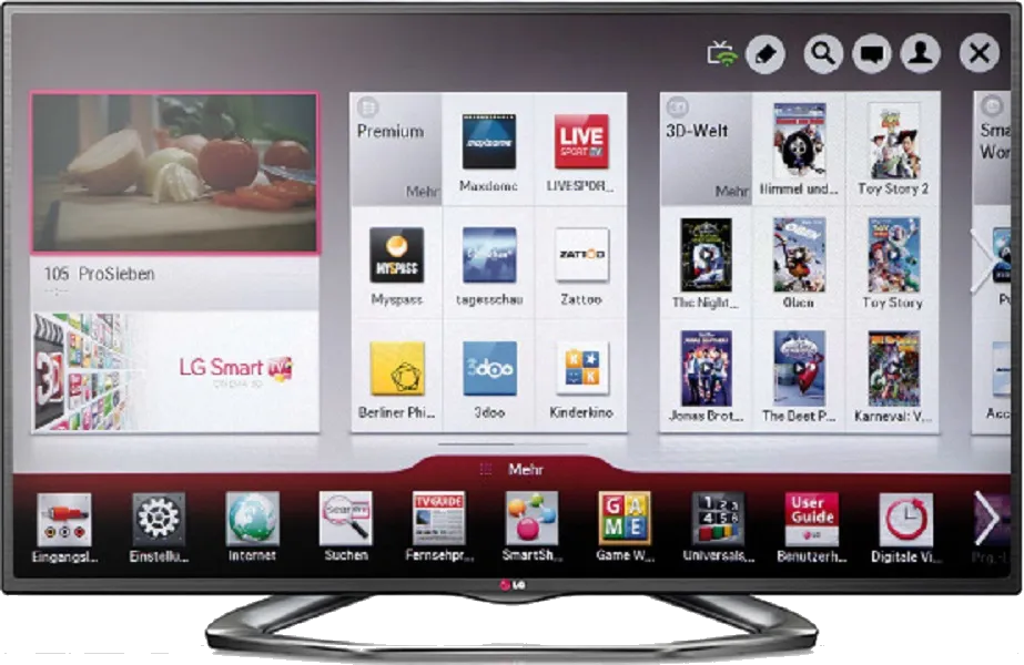 Прошивка блока управления LG 60LA6208